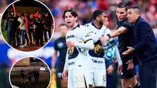 Pumas va mal y de malas; autobús deja en plena calle a Efraín Juárez y el equipo tras empate con Chivas