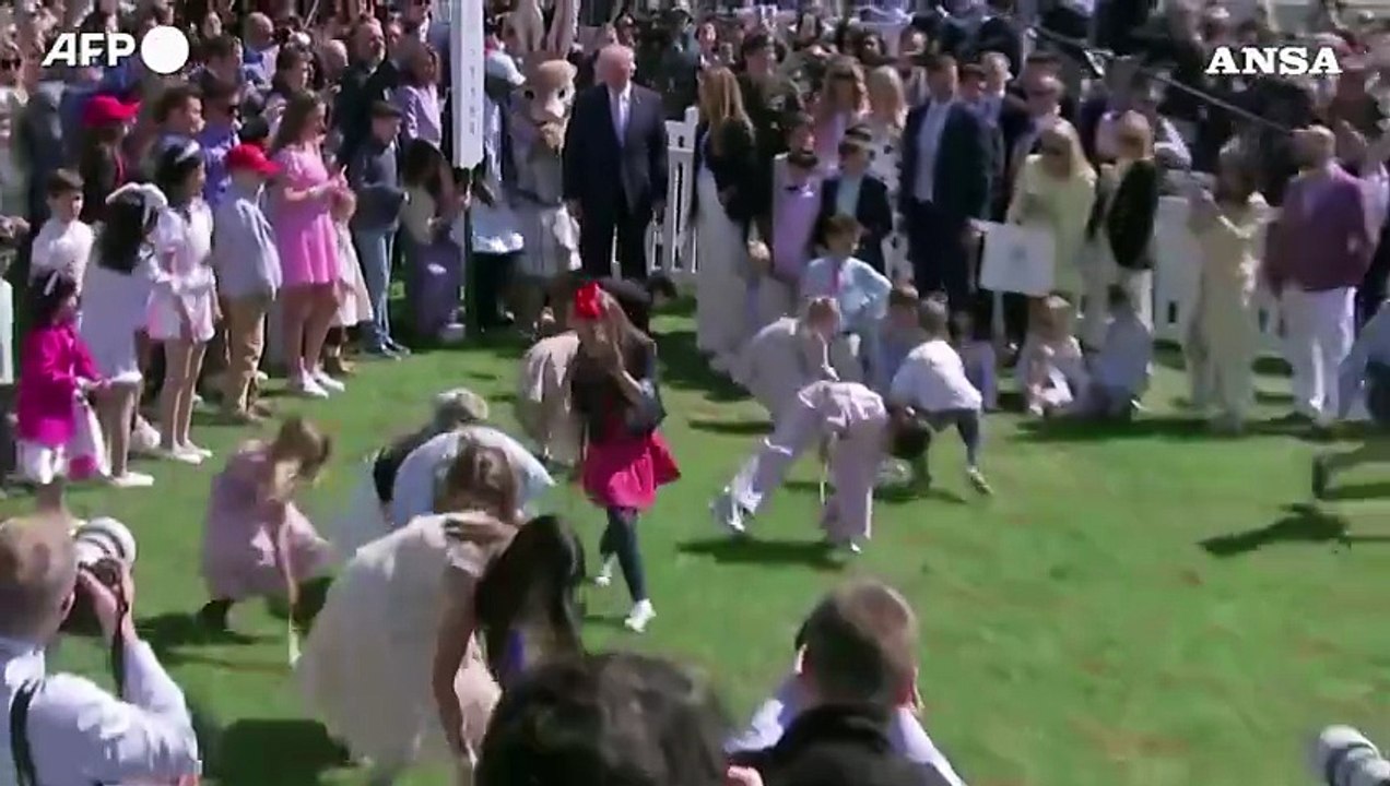 Festa di Pasqua con i bambini nei giardini della Casa Bianca
