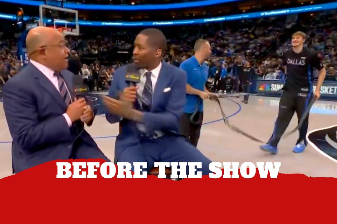 Cooper Flagg choca con Jamal Crawford antes de anotar 45 puntos