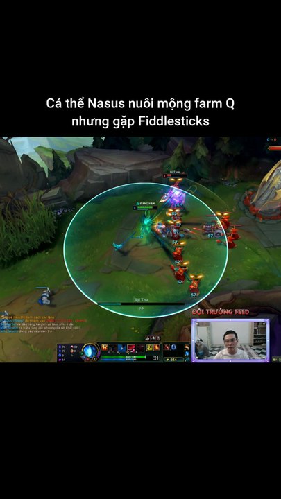 Cá thể Nasus nuôi mộng farm Q nhưng gặp Fiddlesticks #nasus #fiddlesticks #lienminhhuyenthoai #leagueoflegends #knightriseky