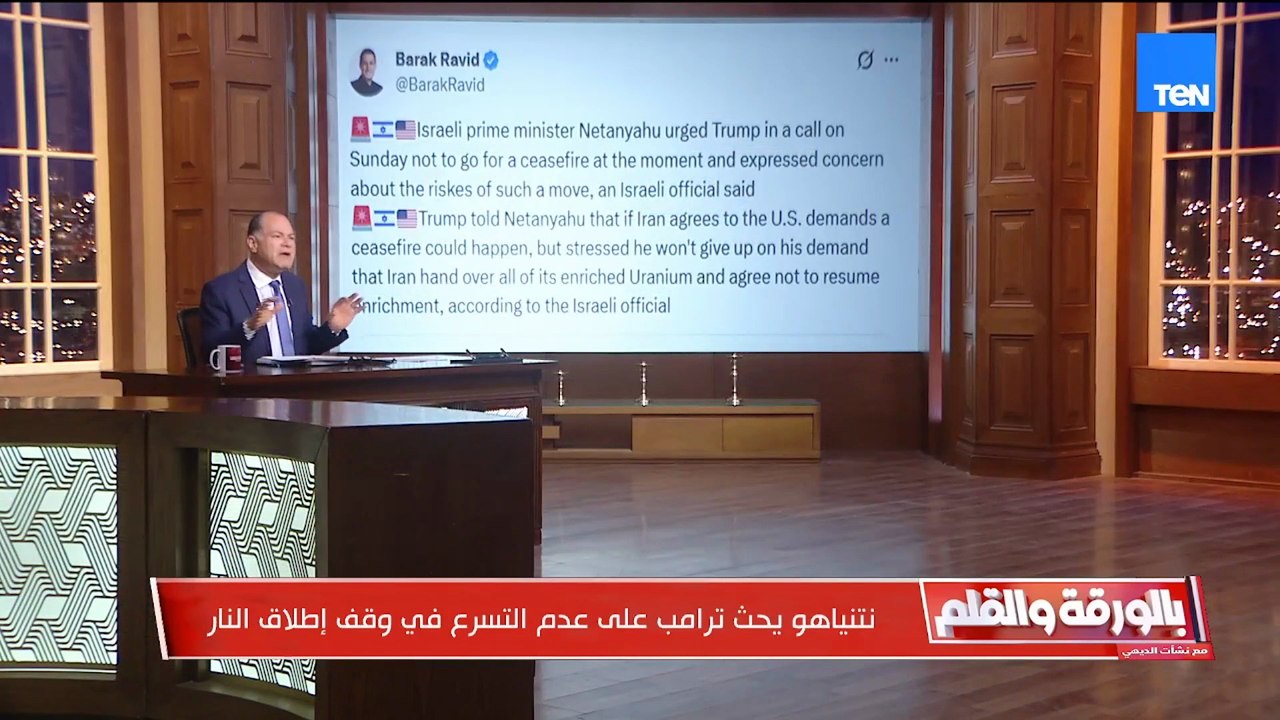 القرار ربما يصدر من تل أبيب وليس أمريكا  الديهي يكشف قدرالسيطرة الأسرائيلية على القرار الأمريكي