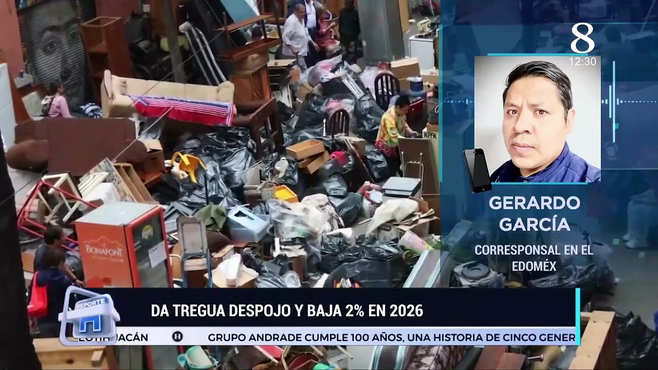 ¿Doña Carlota los espantó? Despojos dan tregua al EDOMEX y van a la baja este 2026