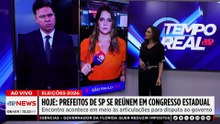 Prefeitos de SP se reúnem em Congresso estadual para articular eleições 2026 | TEMPO REAL