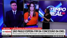 São Paulo espera fim da concessão da Enel | TEMPO REAL