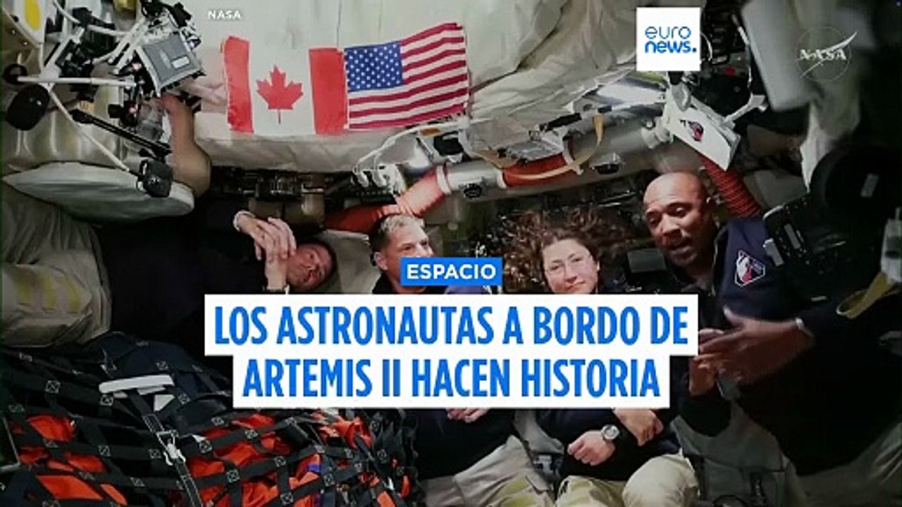 Los astronautas de Artemis II ya son los humanos que más lejos han viajado en el espacio