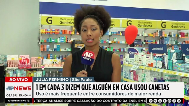 Um em cada três dizem que alguém em casa usou canetas emagrecedoras, segundo pesquisa | TEMPO REAL