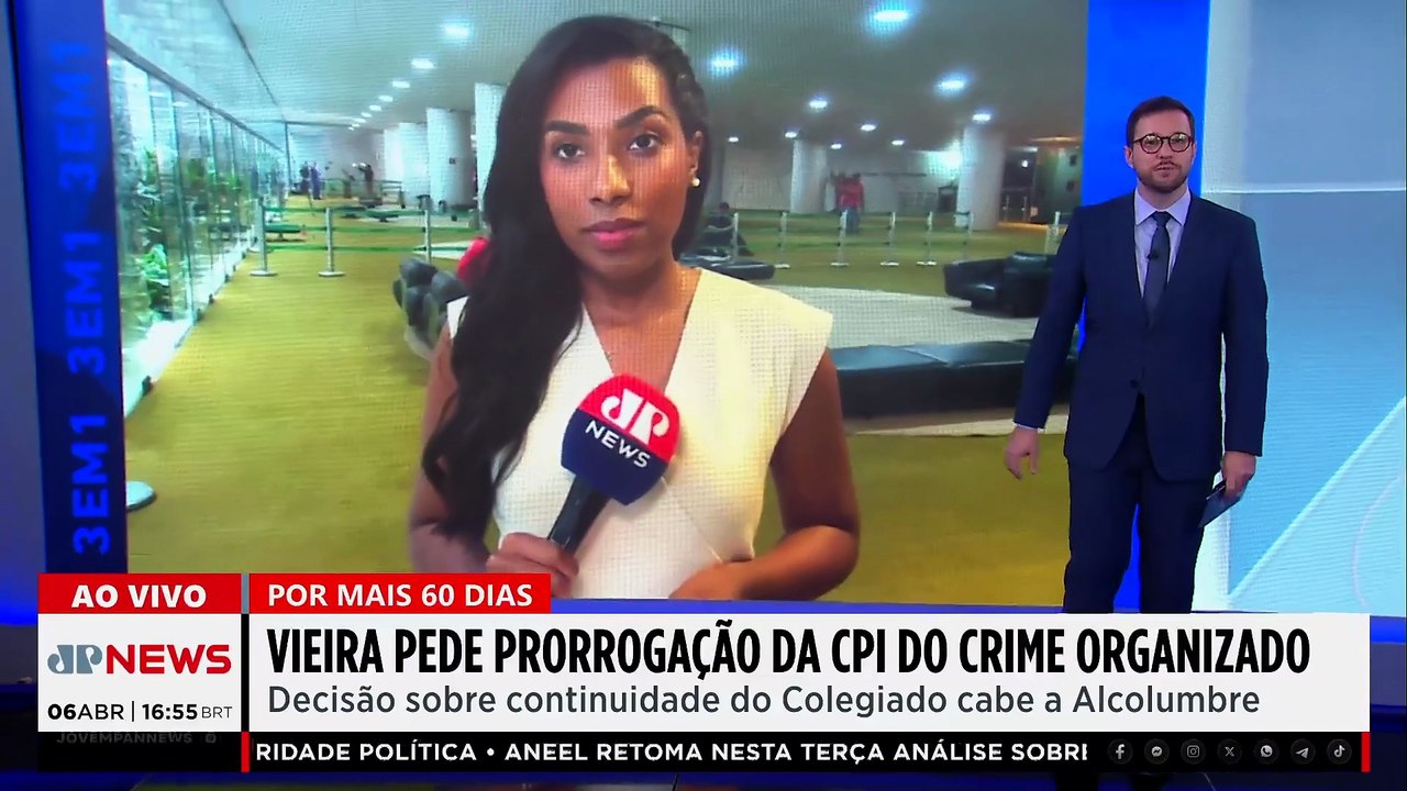 CPI do Crime Organizado: Vieira pede prorrogação das investigações por mais 60 dias