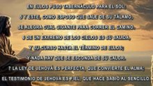 Salmo 19 - Las obras y la palabra de Dios.