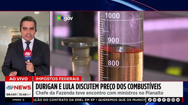 Durigan e Lula discutem preço dos combustíveis | TEMPO REAL
