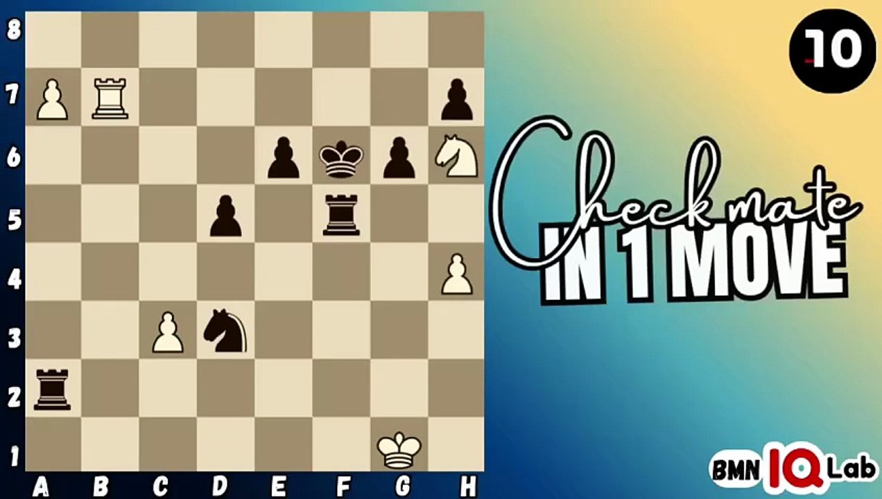 #KeepTrying 😑😒 Can you checkmate in 1 move? (Part 77) (White to play)♟️