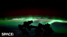 Satellites, Auroras And A Meteor Seen In Amazing Time-Lapse From Space