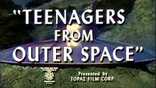 Teenagers from Outer Space (1959) – Cult Alien Invasion Sci-Fi