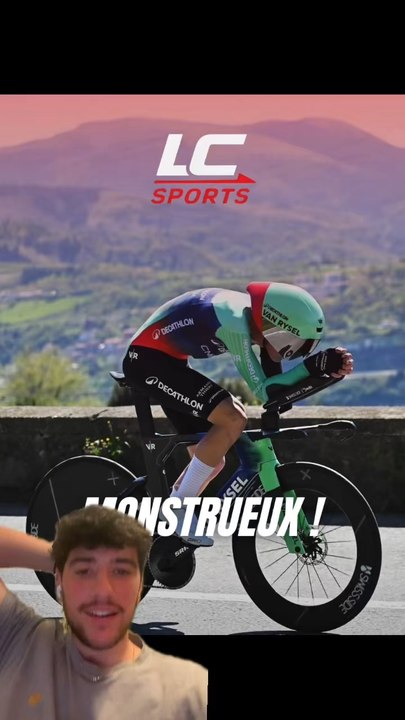 🚴‍♂️ PAUL SEIXAS ÉCRASE TOUT LE MONDE 🇫🇷19 ans. Première victoire en World Tour. +23 sec sur tout le monde au chrono d'ouverture du Tour du Pays Basque 🤯Ayuso à -1'16. Del Toro à -51sec. Roglic battu de 28 secondes.