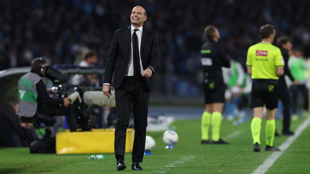 Allegri: "It hurts but we need to stay calm"