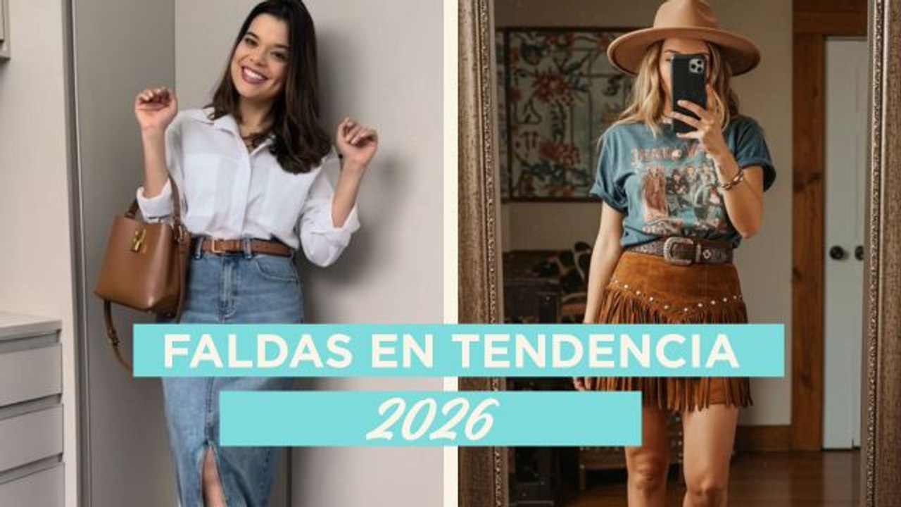 Sácales provecho: estas son las faldas en tendencia para el 2026