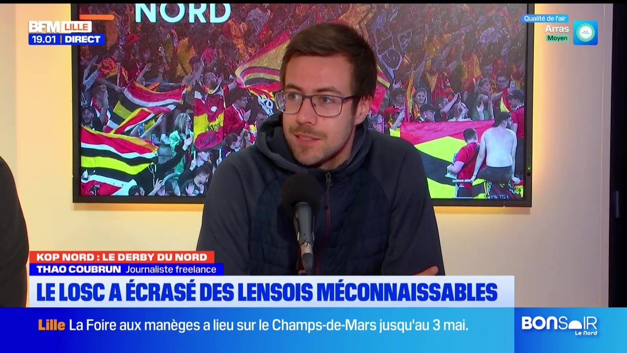 Kop Nord du lundi 6 avril - Le LOSC a écrasé des Lensois méconnaissables