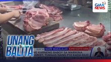Presyo ng karneng baboy sa Marikina Public Market, tumaas nang P10 kada kilo | Unang Balita