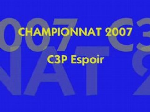 Lamotte 2007 C3P Espoir : préparatifs