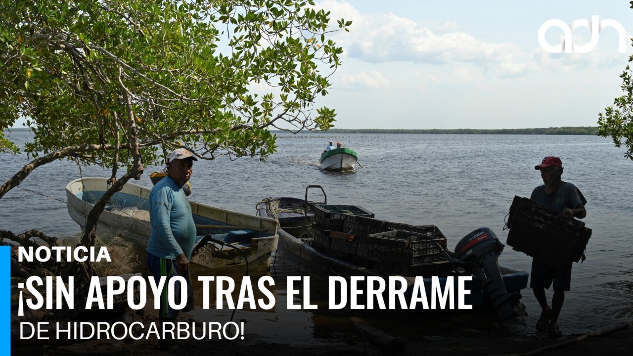 Pescadores denuncian exclusión de apoyos tras derrame de hidrocarburo en Tabasco