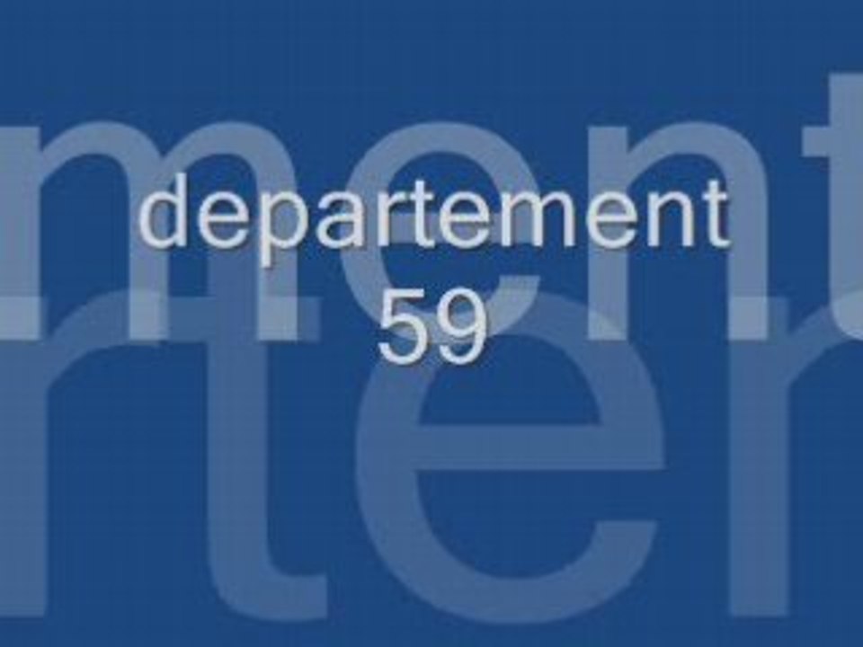 Departement 59    .  exclu   2008