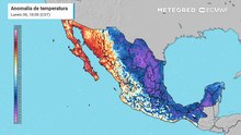 Pronóstico agrometeorológico del 6 al 12 de abril 2026: Calor extremo y tormentas afectaran maíz, hortalizas y ganado en México