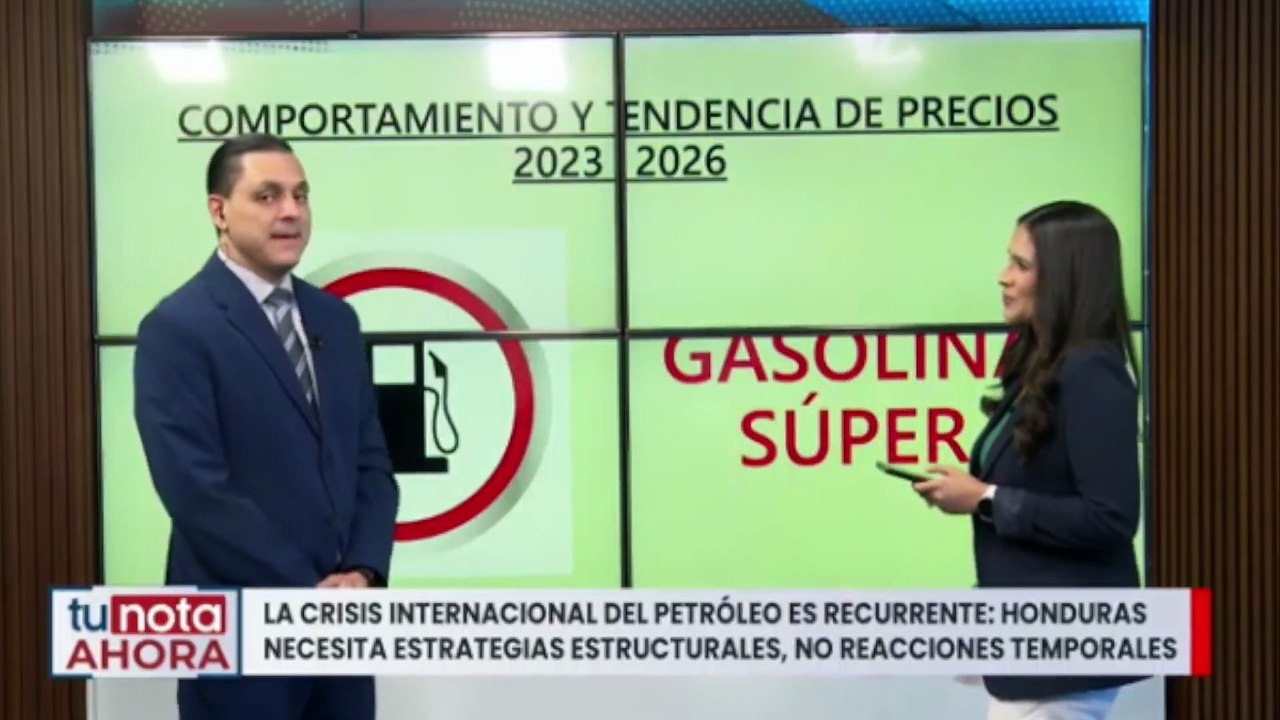 La crisis internacional del petróleo es recurrente: Honduras necesita estrategias estructurales