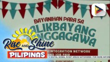 “Bagong Pilipinas: Bayanihan para sa Balikbayang Manggagawa” National Reintegration Network Fair, inilunsad ng pamahalaan | ulat ni Kenneth Paciente