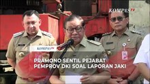 Pramono Sentil Pejabat Pemprov DKI soal Laporan JAKI: Jangan Bohongi Warga dengan AI