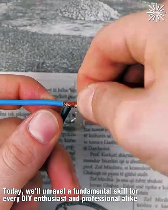 The proper way to splice wires!