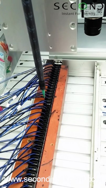 Wire harness assembly dispensing application - micro switch dispensing #dispensing #microswitch