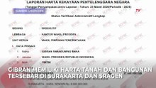 Wapres Gibran Punya Harta Kekayaan Rp27,9 M di LHKPN Terbaru