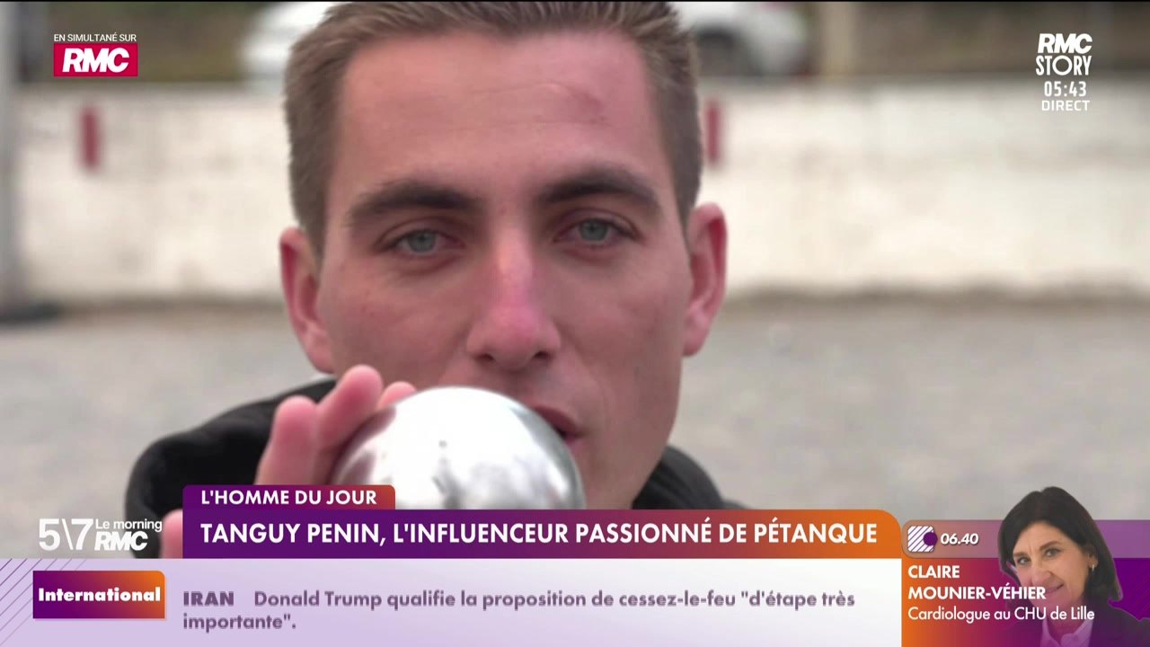 Le Portrait de Virginie Phulpin : Tanguy Penin, l'influenceur passionné de pétanque - 07/04