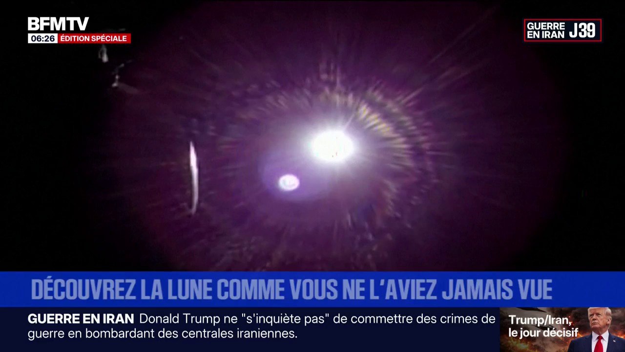 L'émotion des quatre astronautes d'Artemis 2, après avoir fait un tour historique de la Lune