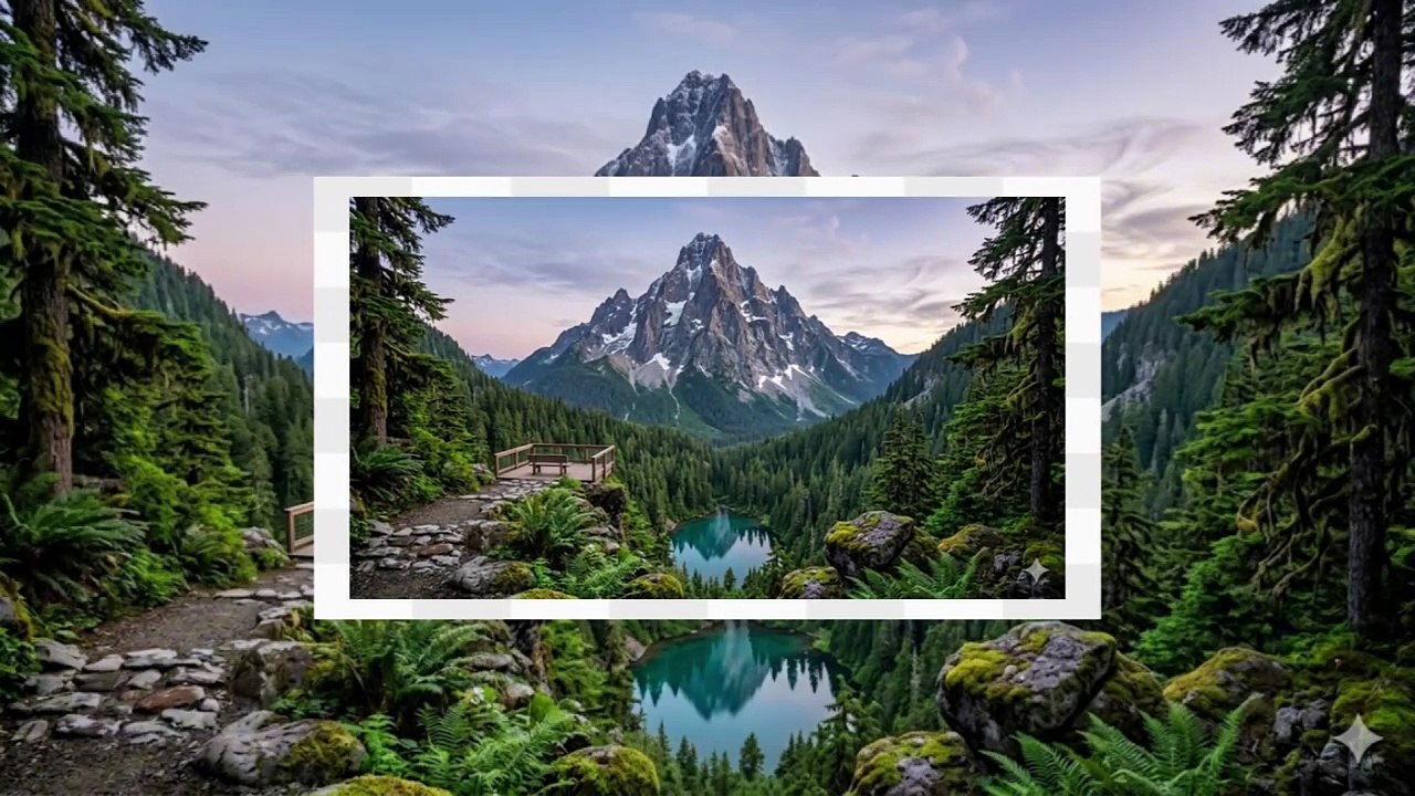 15 Minutes Relaxing Mountain Ambience 4K - Deep Focus Nature Sounds fix