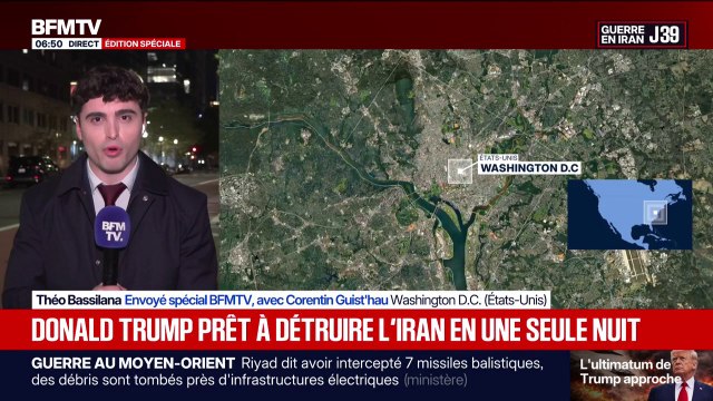 Guerre au Moyen-Orient: Le pays entier pourrait être détruit en une seule nuit , assure Donald Trump, à propos de l'Iran
