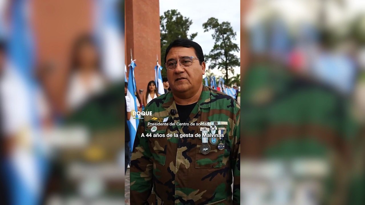 Malvinas Argentinas homenajeó a veteranos y caídos a 44 años del inicio de la Guerra