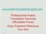 : Arabic Translation Company - Translation Services Agency