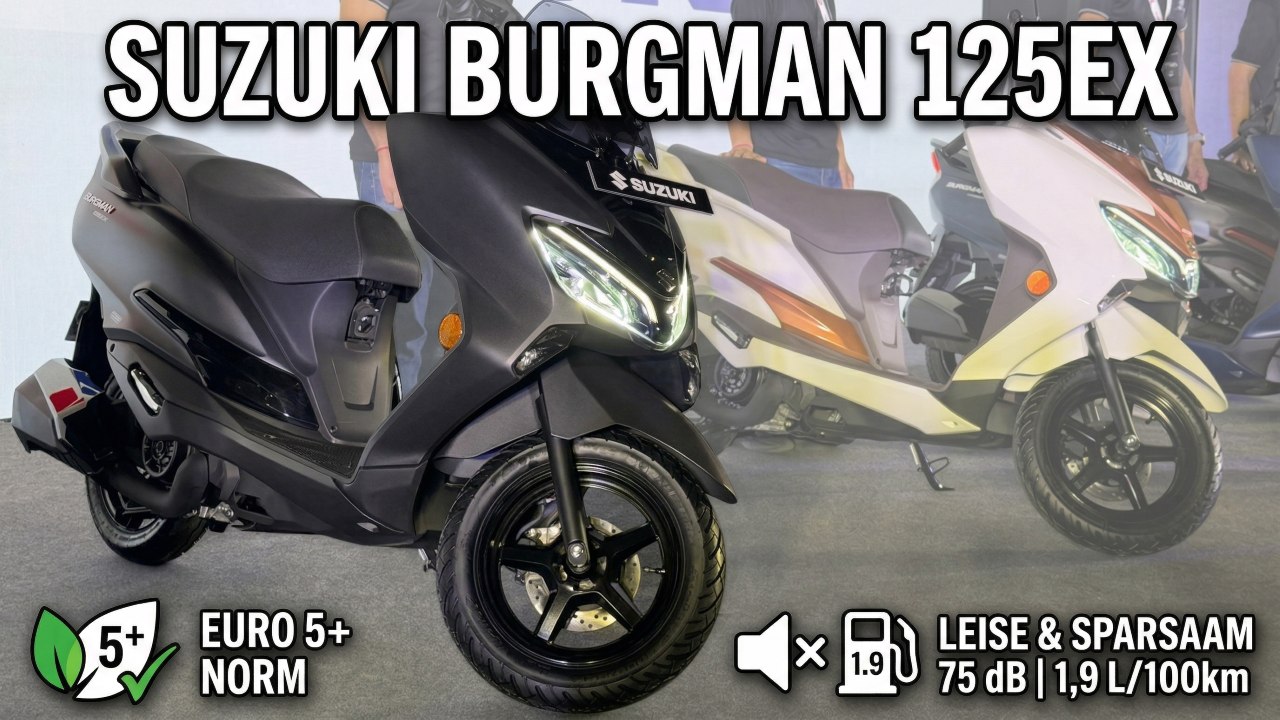 2026 Suzuki Burgman Street 125EX: Sparsamer 125er für die Stadt