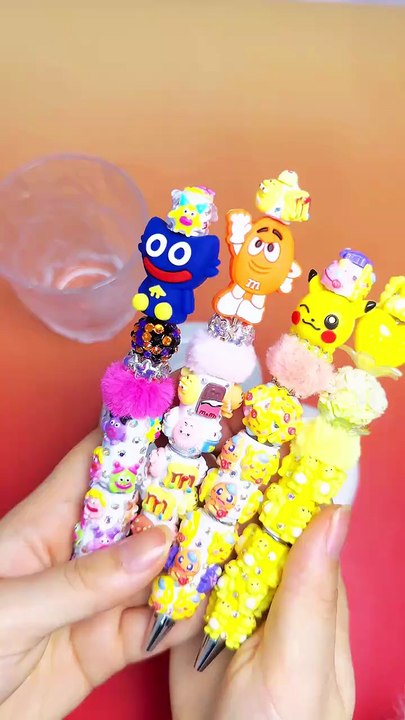 Color Crunch Chip Candy Silicone Focal Beads