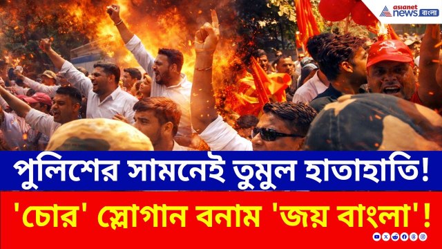 একে অপরকে তাড়া! হাওড়ায় নমিনেশন ঘিরে ধুন্ধুমার পরিস্থিতি, নামল বাহিনী! | TMC CPM Clash | Election