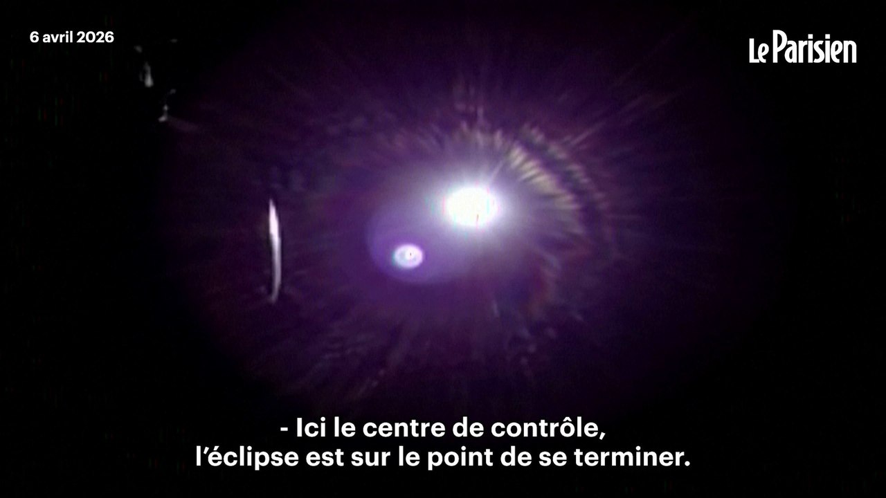 Artemis II autour de la lune : l'éclipse solaire vue par l'équipage d'Orion