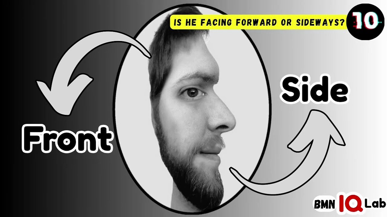 #LookAgain 😵‍💫😵 Is He Facing Forward or Sideways? (Part 1)🤯