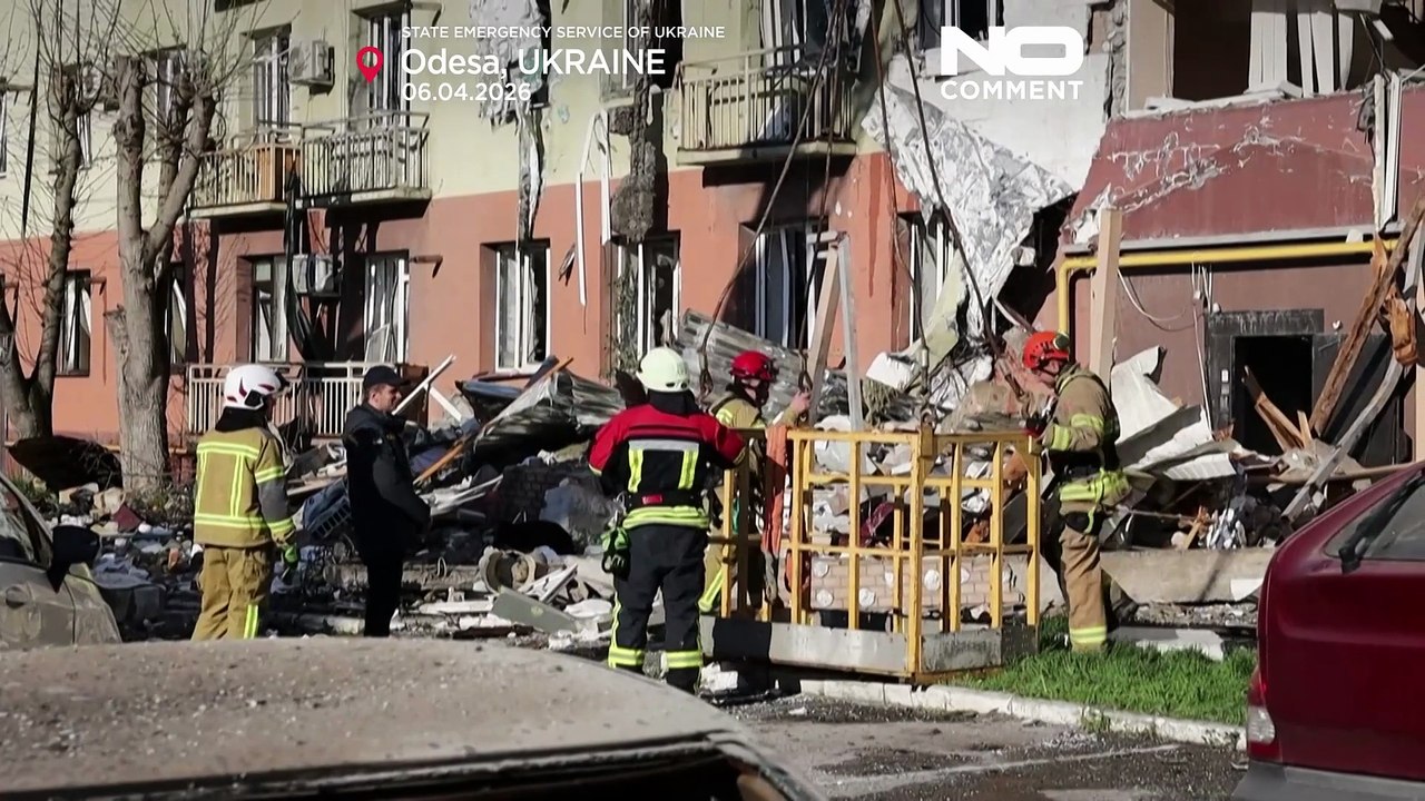Attacco russo su Odessa: tre morti, anche un bambino