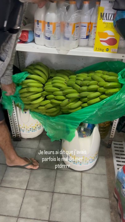 La banane aide pour le mal de mer !