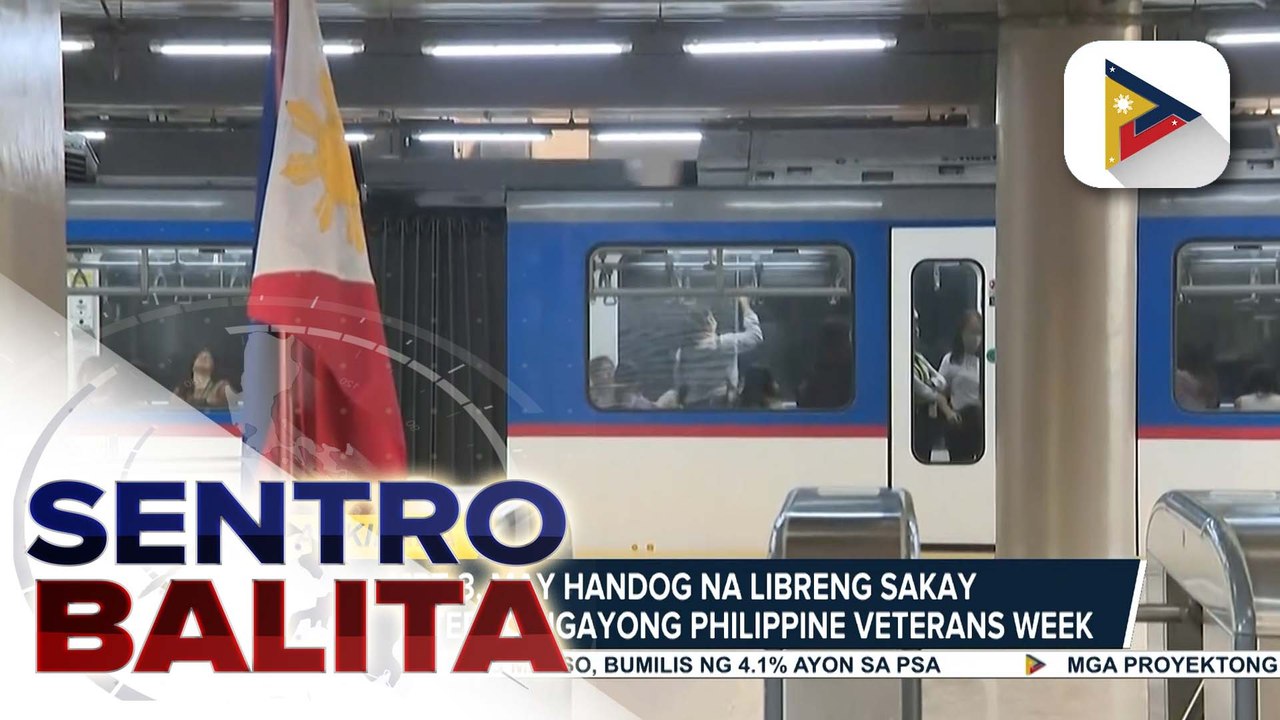MRT-3, may handog na libreng sakay sa mga beterano ngayong Philippine Veterans Week