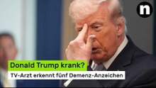 Donald Trump krank?: "Verschlechtern sich allmählich" - TV-Arzt erkennt fünf Demenz-Anzeichen
