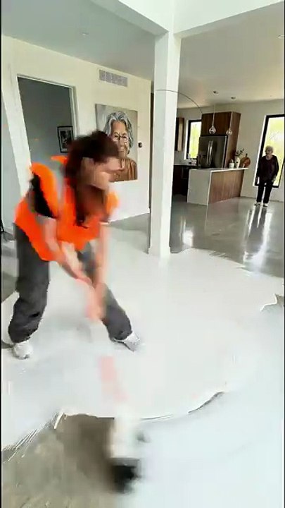 THIS FLOOR IS JUST CRAZY 😱 Epoxy marine floor “Aquarium”