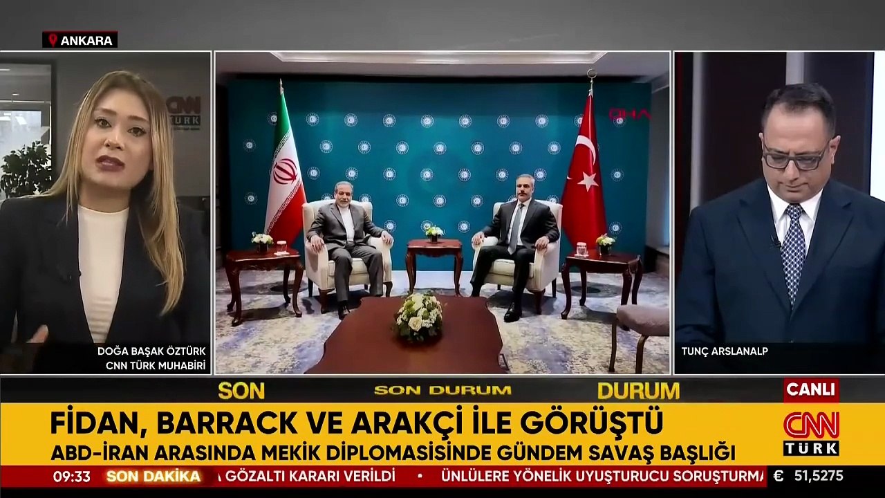 Dışişleri Bakanı Hakan Fidan'dan peş peşe önemli temaslar: ABD'li temsilciyi kabul etti, İranlı mevkidaşıyla görüştü