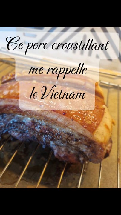 un porc croustillante comme u vietnam😊
