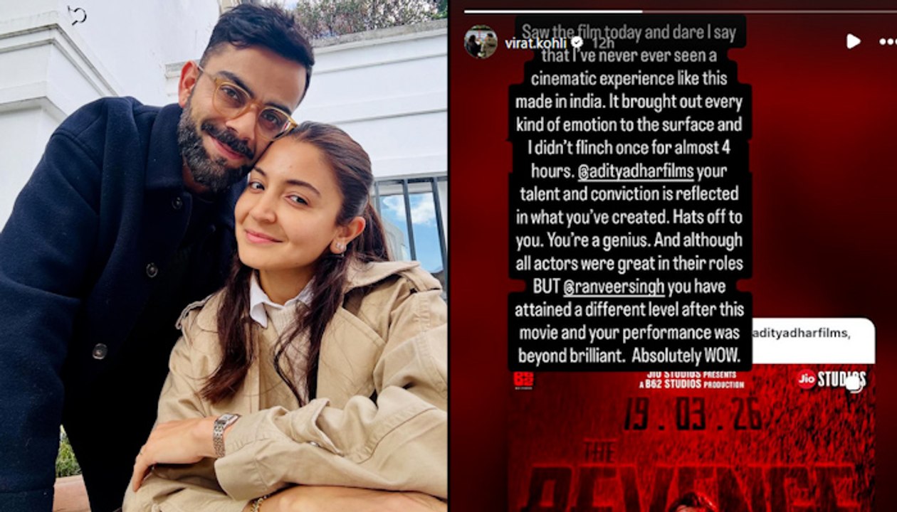 Virat Kohli’s Epic Review of Ranveer Singh’s Dhurandhar 2 | Special Message!